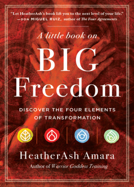 Amara - A Little Book on Big Freedom Discover the Four Elements of Transformation