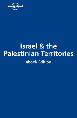 Amelia Thomas - Israel & the Palestinian Territories