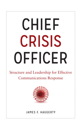 American Bar Association. Chief crisis officer: structure and leadership for effective communications response