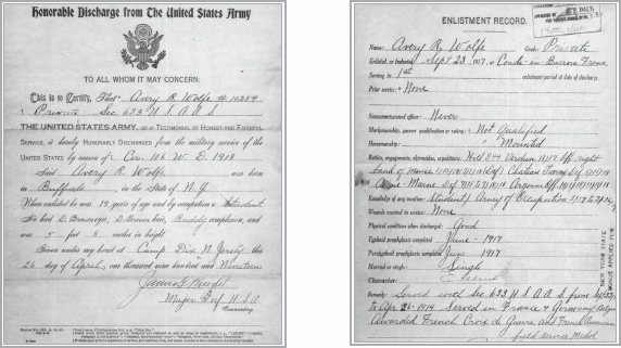 Enlistment and discharge papers Afterword More than 4 million men died on the - photo 4