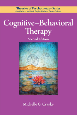 American Psychological Association Cognitive-Behavioral Therapy