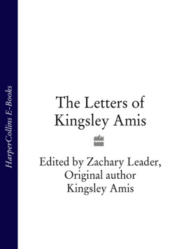 Amis Kingsley - The Letters of Kingsley Amis