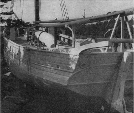 The Gjoa 72 feet long and 11 feet wide and of shallow draft used by Amundsen - photo 3