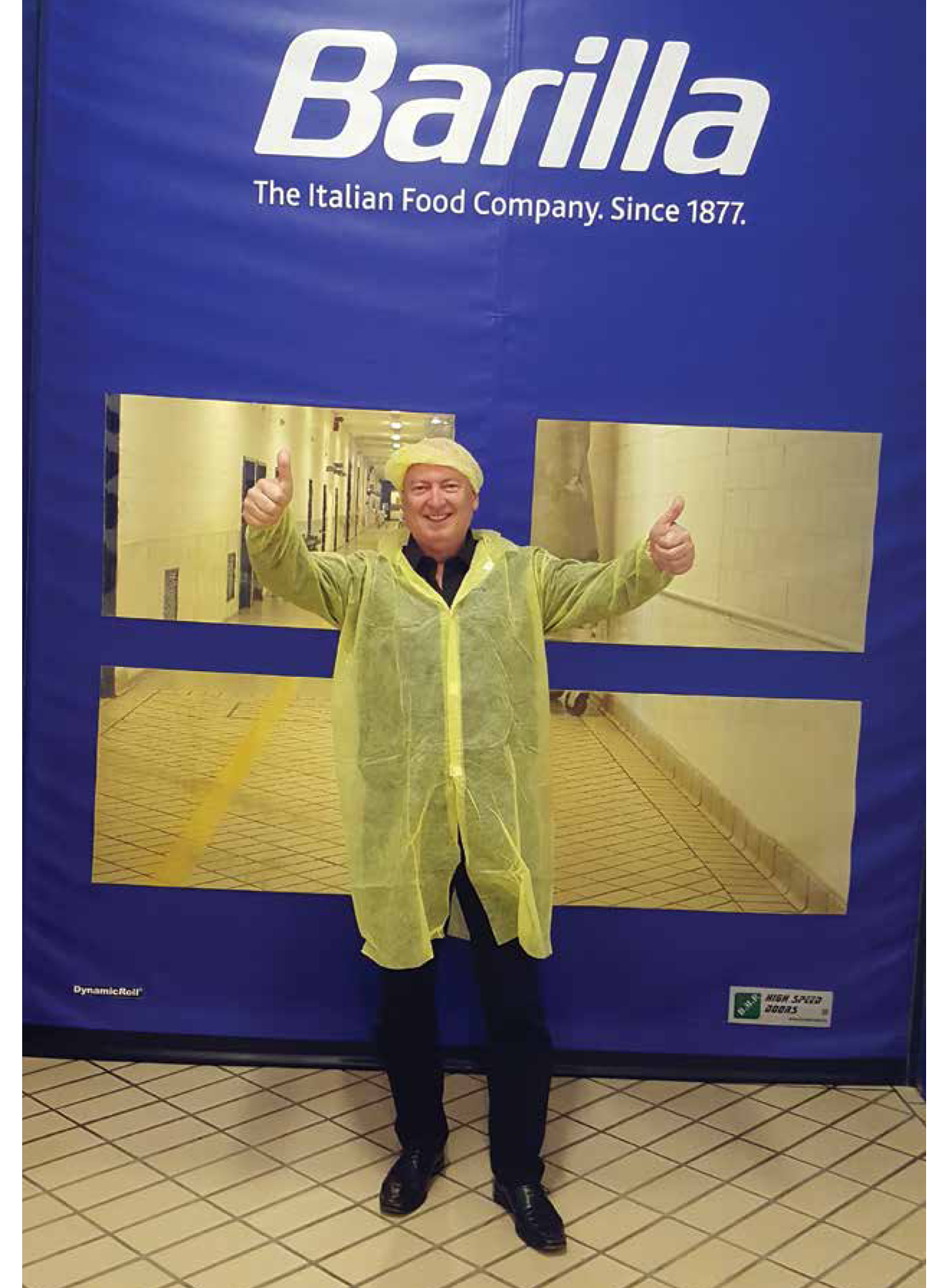 Bruno at headquarters of Barilla the largest pasta factory in the world in - photo 11