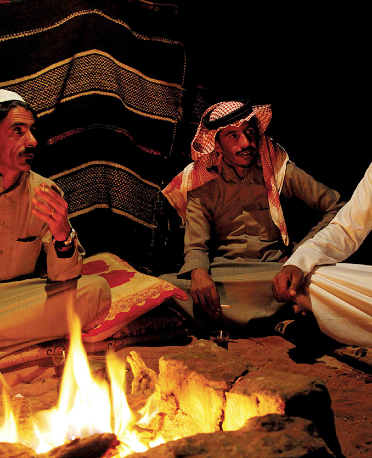 Bedouins and their camp fire in Wadi Rum Yadid LevyApa Publications Under - photo 5
