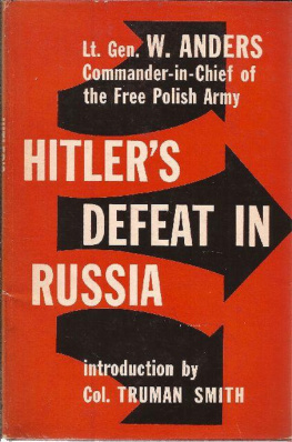 Anders - Hitlers Defeat In Russia