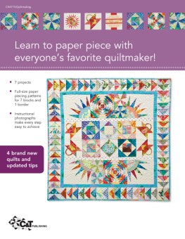 Anderson - Paper Piecing with Alex Anderson 2nd ed: 7 Quilt Projects Tips Techniques