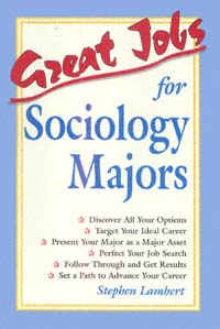 title Great Jobs for Sociology Majors author Lambert Stephen E - photo 1