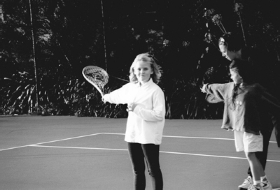 As a kid I was into just about every sport going including tennis Mum had - photo 4