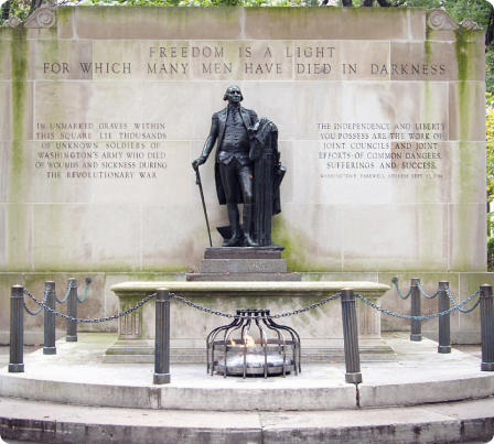 The Tomb of the Unknown Soldier in Washington Square in Philadelphia Pa - photo 8