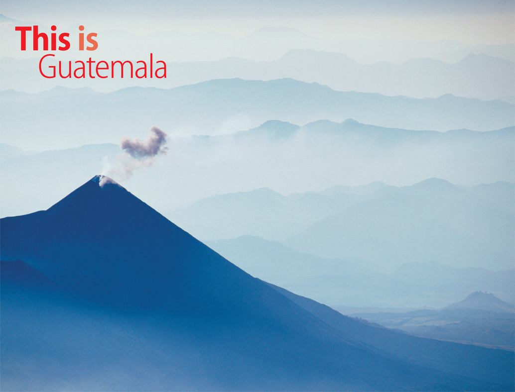 Guatemala has a monopoly on colour from the red lava tongues of the volcanoes - photo 6