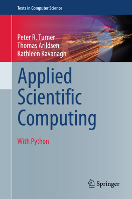 Arildsen Thomas - Applied scientific computing with Python