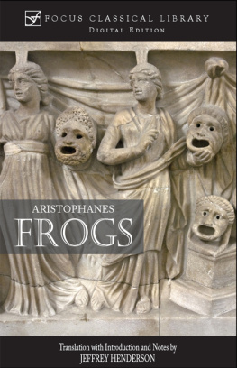 Aristophanes. Frogs