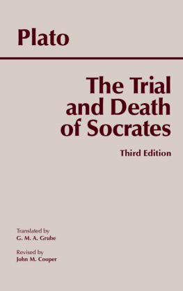 Aristoteles. The Trial and Death of Socrates