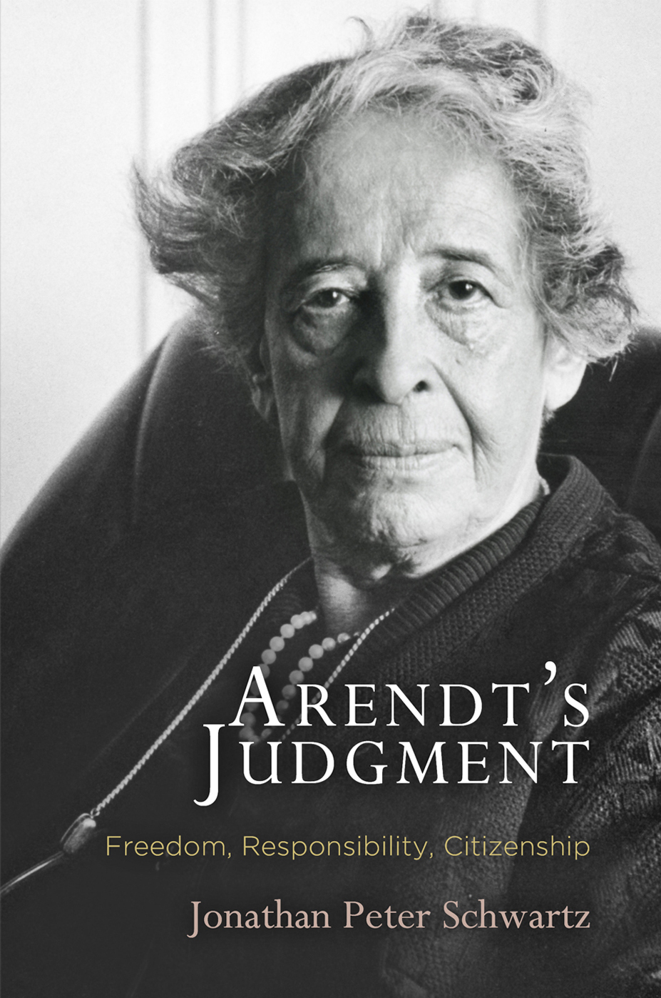 Arendts Judgment HANEY FOUNDATION SERIES A volume in the Haney Foundation - photo 1
