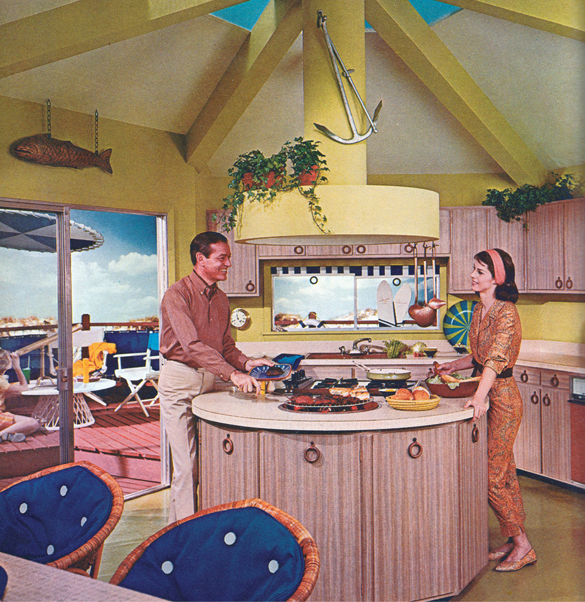 Formica Worlds Fair House Catalog 1964 CONTENTS Editorial spread from - photo 4