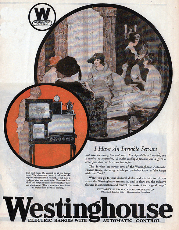 Advertisement for the Westinghouse Automatic Electric Range 1922 The premise - photo 8