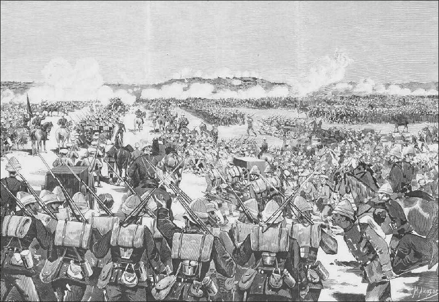 The Battle of El Teb during the Sudanese Campaign 1884 Sketch Melton Prior - photo 7