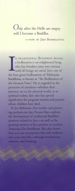 Bays - Jizo Bodhisattva: Modern Healing & Traditional Buddhist Practice