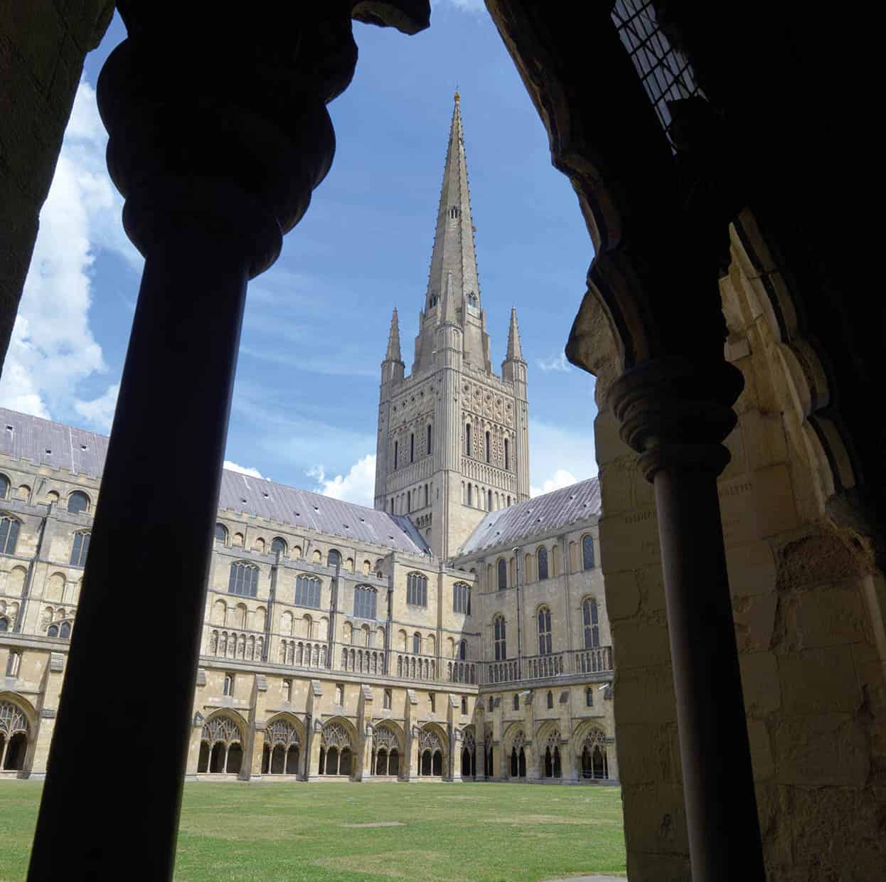 Norwich Cathedral Norwich has many medieval buildings but the magnificent - photo 13