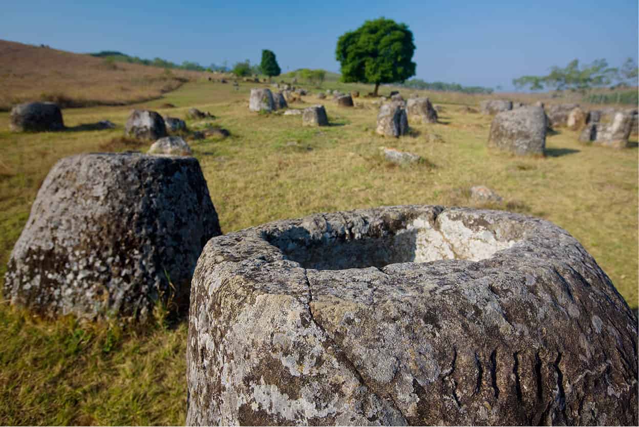 The Plain of Jars These mysterious giant stone vats are a highlight of any - photo 10