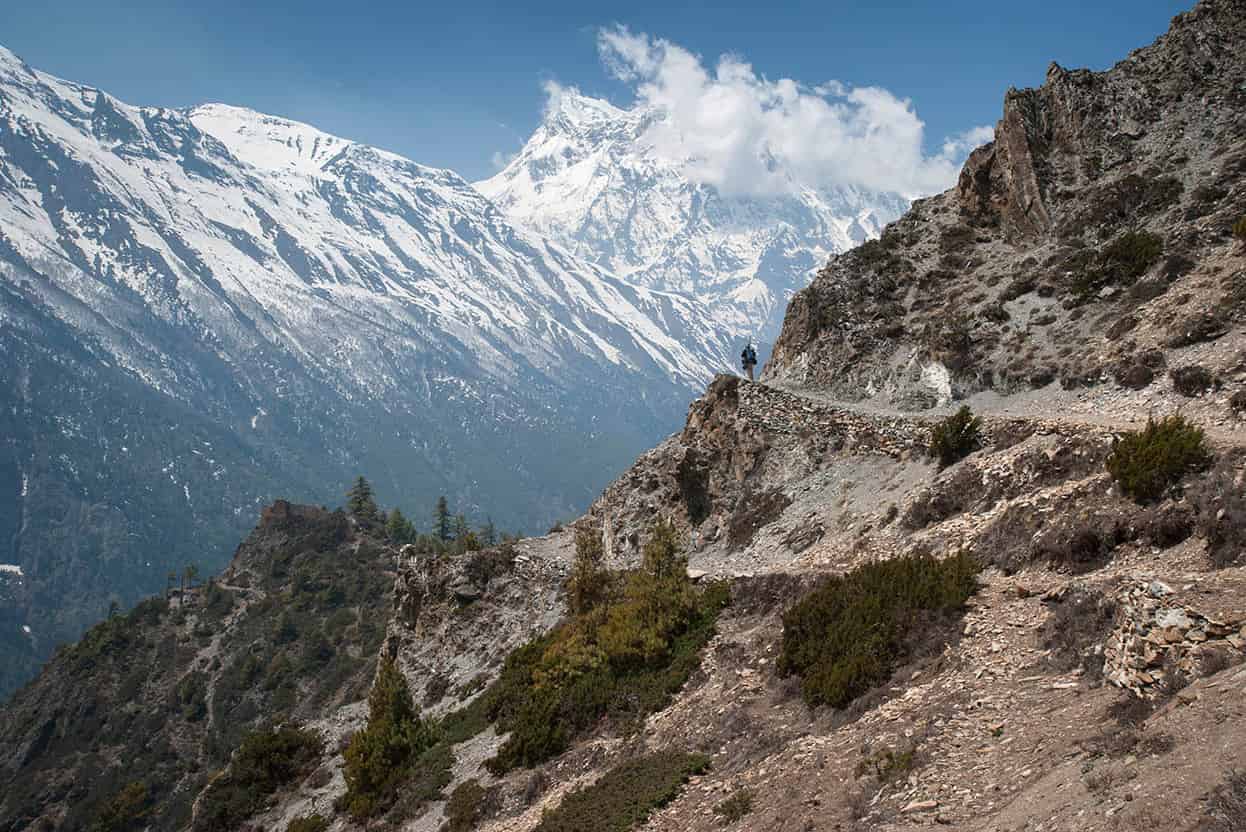 The Annapurna region A sacred massif at the heart of Nepal the long white - photo 11