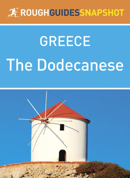Guides - Rough Guides Snapshot Greece The Dodecanese
