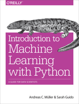 Guido Sarah - Introduction to machine learning with Python a guide for data scientists