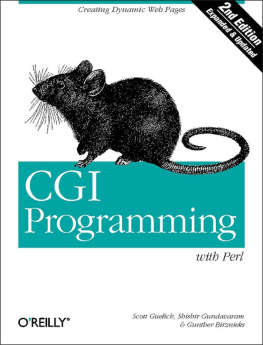 Gundavaram Shishir - CGI Programming with Perl