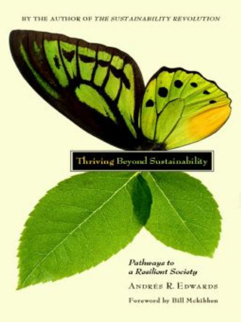 Table of Contents Advance Praise for Thriving Beyond Sustainability Andrs - photo 1