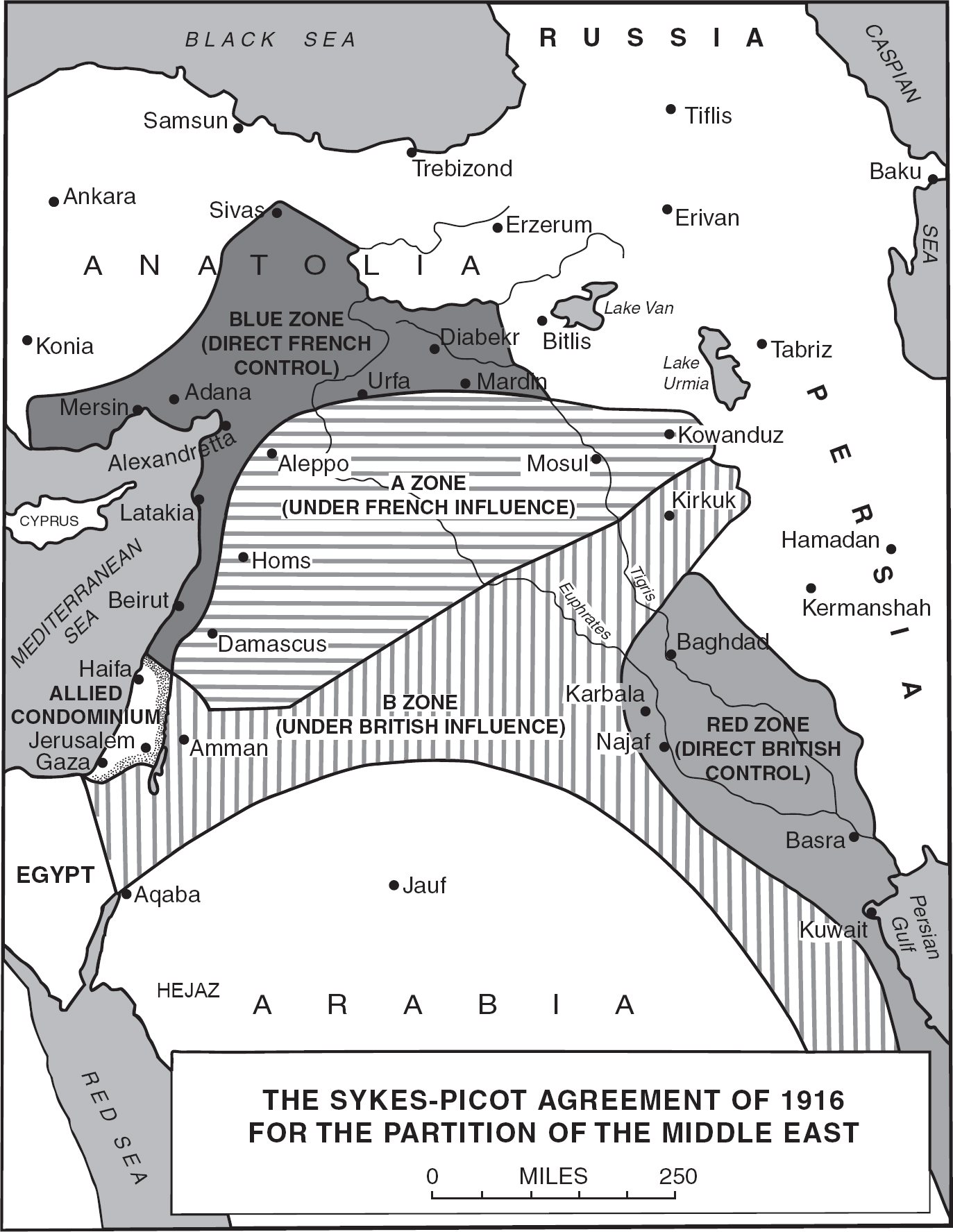 The Sykes-Picot Agreement of 1916 Islamic State territory in June 2014 A - photo 4