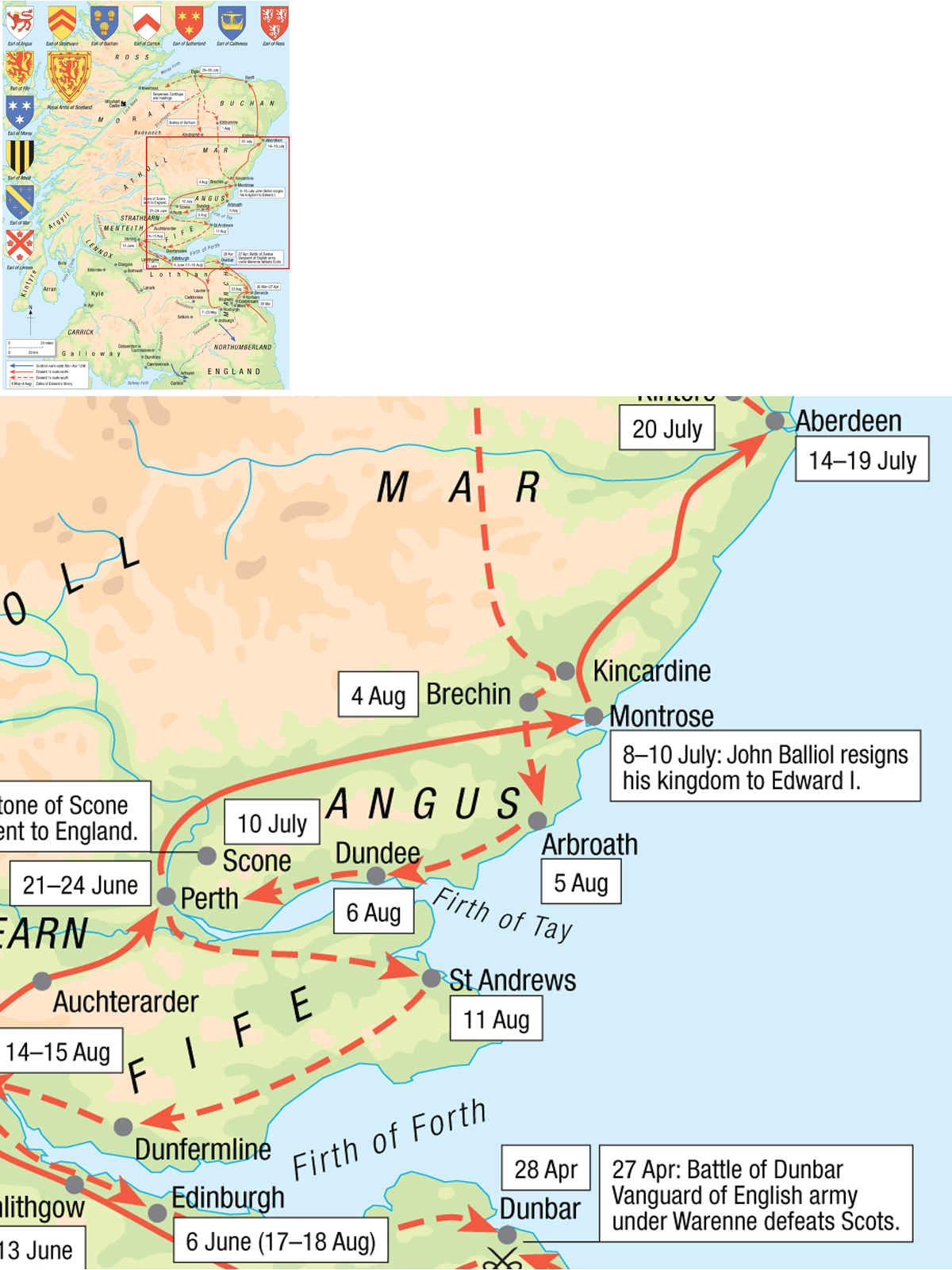 ORIGINS OF THE CAMPAIGNS SCOTLAND WITHOUT A KING T he night of 18 March 1286 - photo 5