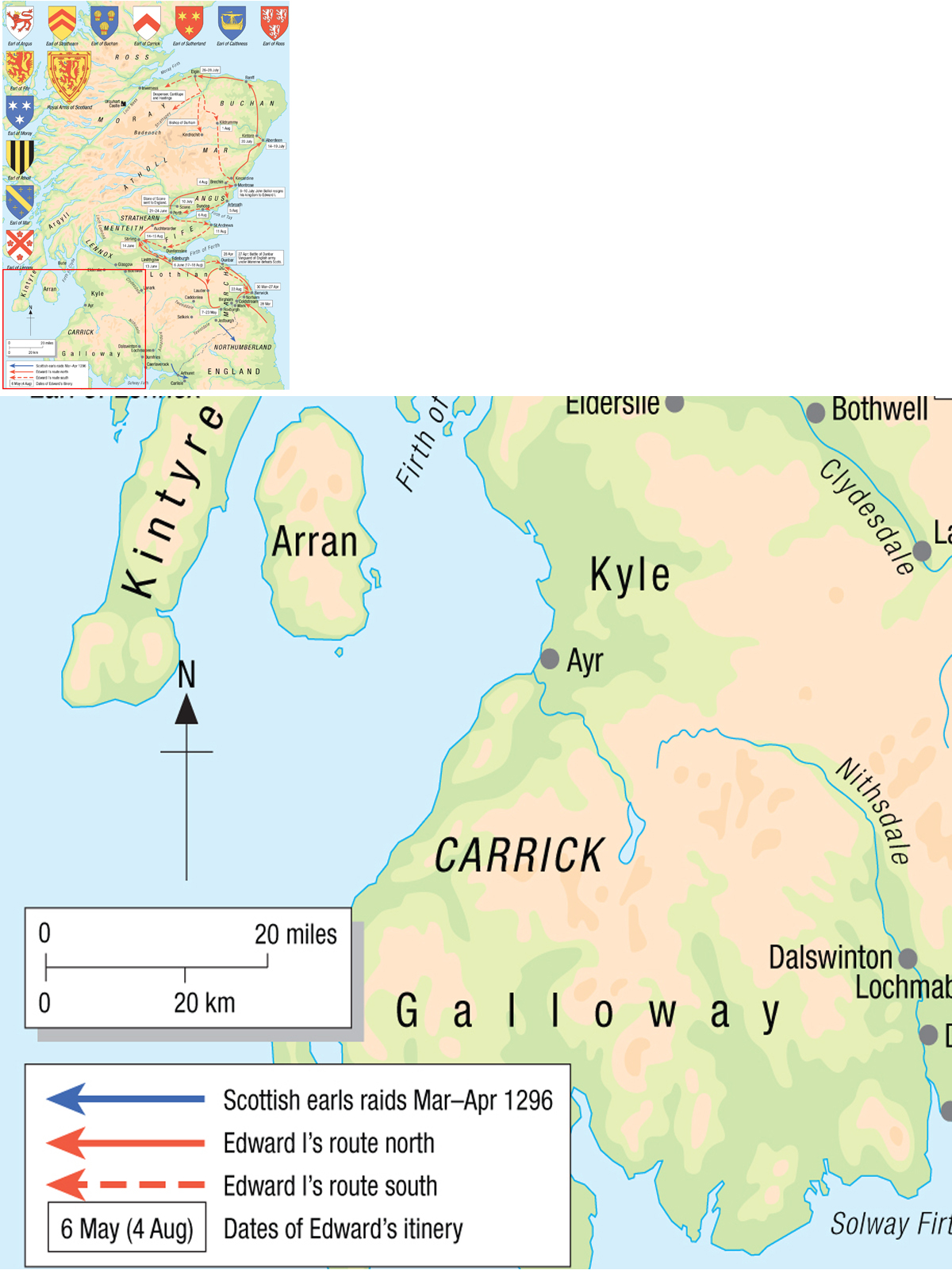 ORIGINS OF THE CAMPAIGNS SCOTLAND WITHOUT A KING T he night of 18 March 1286 - photo 6