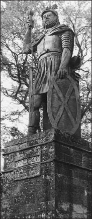 Statue of William Wallace made for the Earl of Buchan by John Smith in 1814 - photo 4