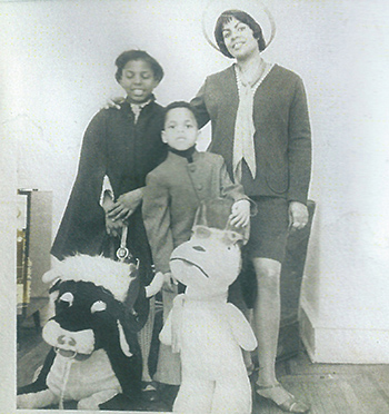 With Judi my mom and Snoopy in 1969 Im one of a handful of African-American - photo 1