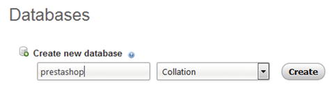 Figure 1-8 Creating database in phpMyAdmin Once the database has been - photo 8