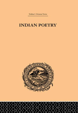 Arnold Edward Indian Poetry