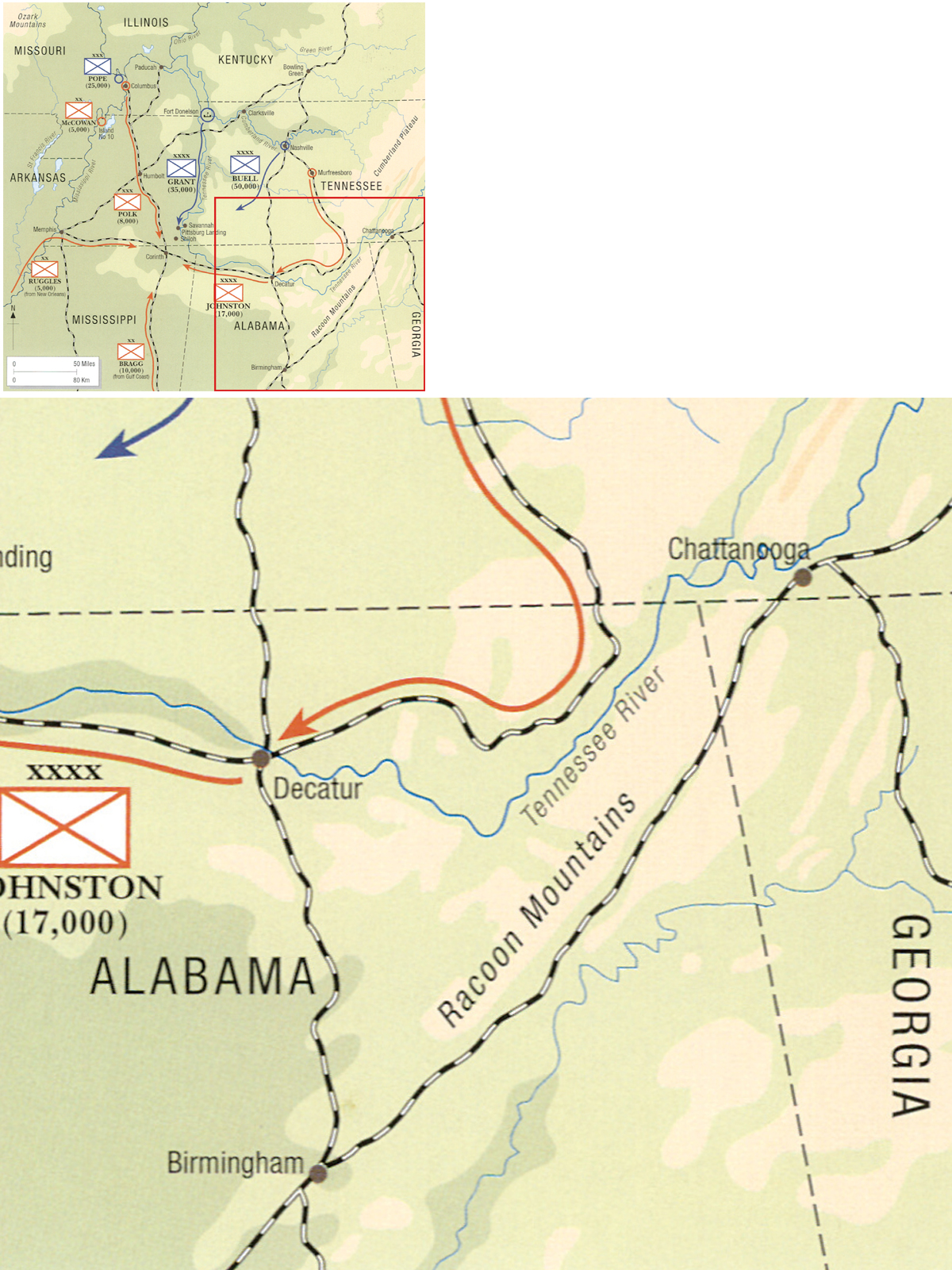 Grant captured Fort Donelson by advancing against its landward side The - photo 7