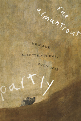 Armantrout - Partly: new and selected poems, 2001-2015