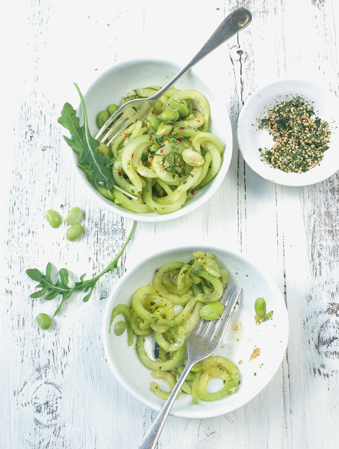 Refreshing salad with cucumber soya beans and ginger sauce Serves 4 - photo 7