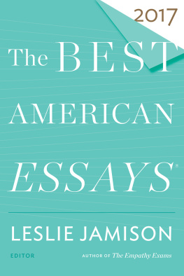 Arment Jason The Best American Essays 2017