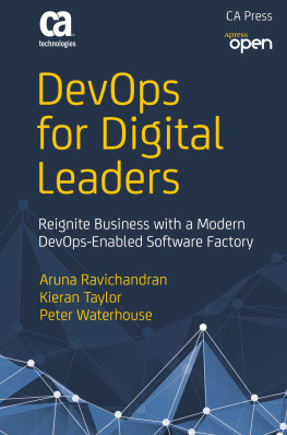 Aruna Ravichandran Kieran Taylor DevOps for Digital Leaders