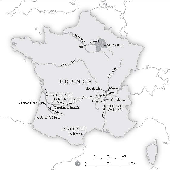 Map 1 Wine regions of France Map 2 Wine regions of Europe Map 3 Wine - photo 2