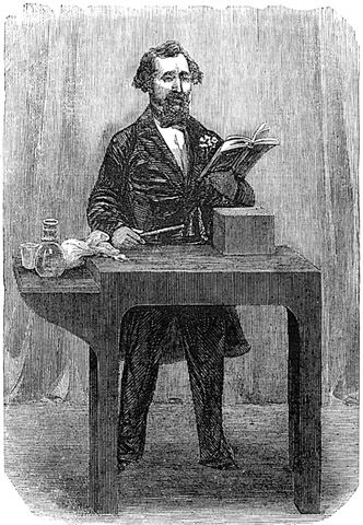 22 Dickens reading Little Dombey Illustrated London News 31 July 1858 - photo 23