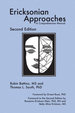 Auld James - Ericksonian approaches: a comprehensive manual