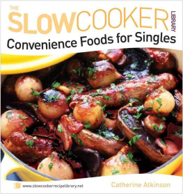 Atkinson - Convenience Foods for Singles