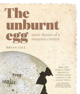 Auckland War Memorial Museum - The unburnt egg: more stories of a museum curator