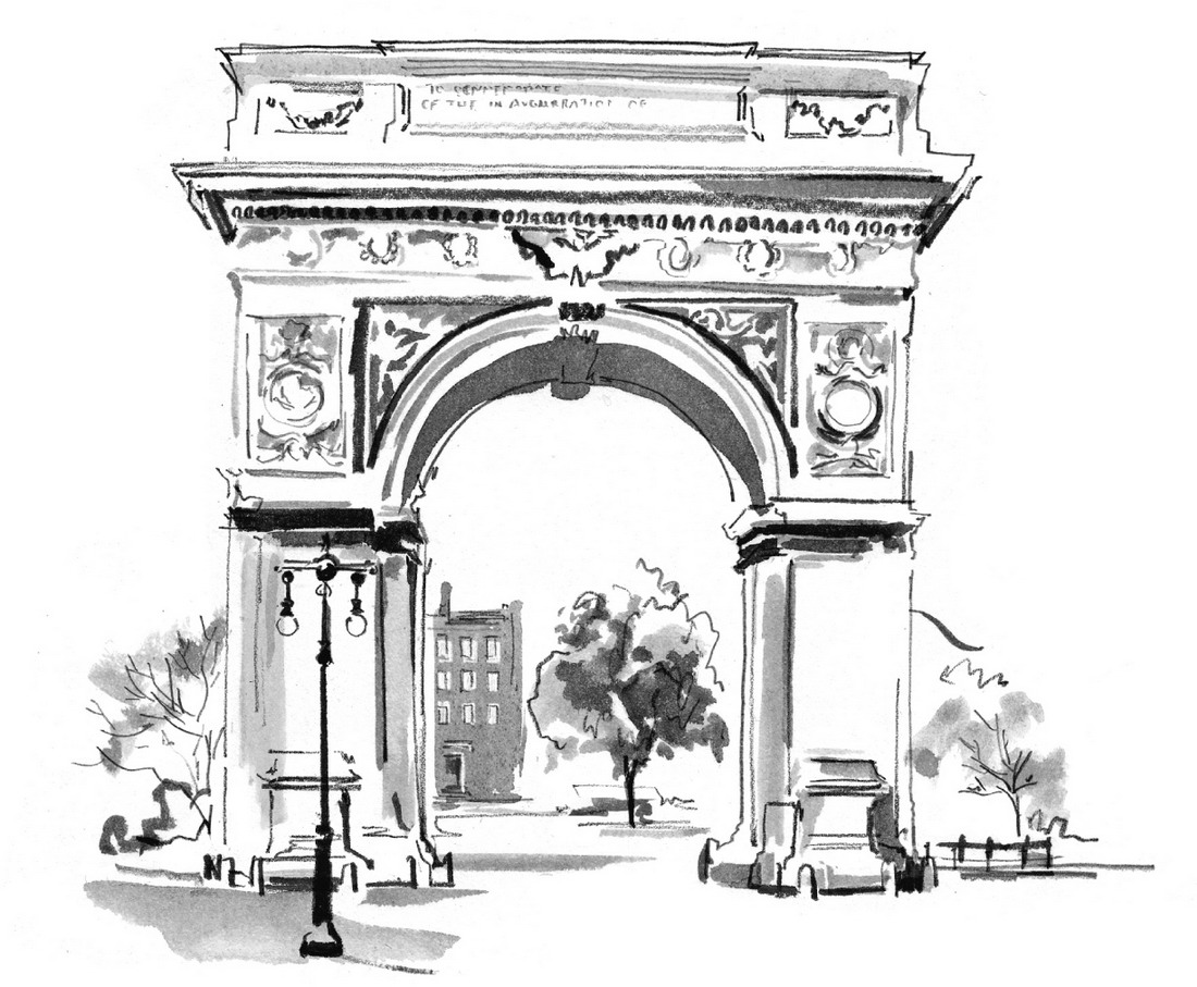 Washington Square Arch New York City A lady who used to walk through the - photo 2