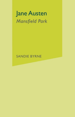 Austen Jane Jane Austen: Mansfield Park