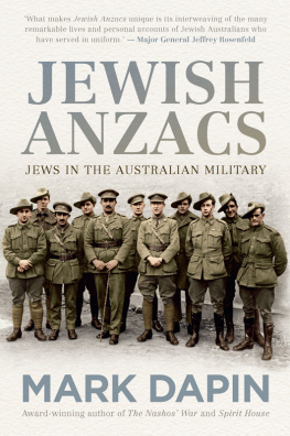 Australia - Jewish Anzacs: Jews in the Australian military